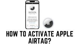 Activate AirTag