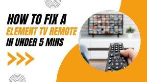 Subtitle Repairing vs. Replacing Your Element TV