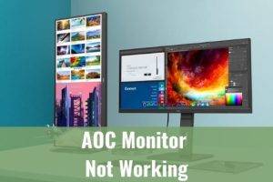 Unlocking the OSD on AOC Monitor
