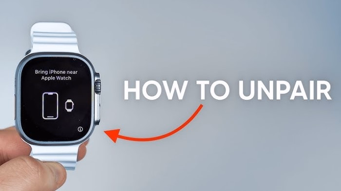 How to Unpair Apple Watch from iPhone 1