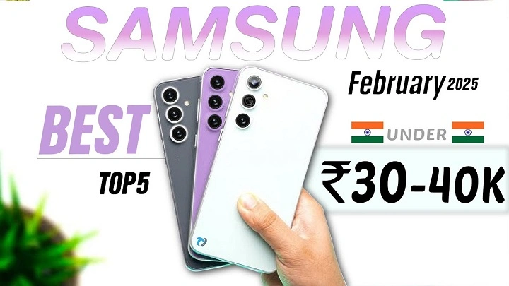 Best Samsung Mobile Phones Between 30,000 and 40,000 INR in 2025 Best Samsung Mobile Phones Between 30,000 and 40,000 INR in 2025